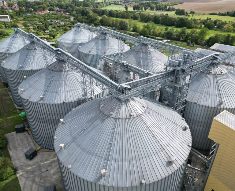 Siloanlage mit Trocknung